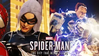Spider Man PS4 SILVER LINING All Cutscenes Movie (Game Movie)