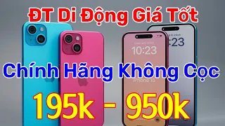 ĐT Giá Rẻ Chính Hãng Không Cọc - Miễn Ship  Lh 0368214214