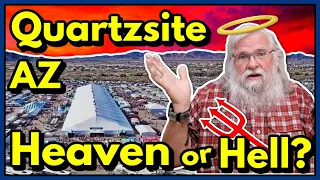 BEST Van Life Camping: 7 Reasons TO GO to QUARTZSITE, AZ and 3 Reasons NOT TO!