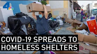 Coronavirus Spreading Further, Faster in LA’s Homeless Shelter | NBCLA