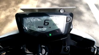 My Rtr 200 4v top speed of 120