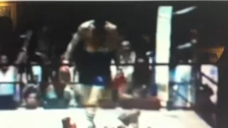 Dicky Eklund ward steps over  Sugar Ray Leonard the fighter real !!!