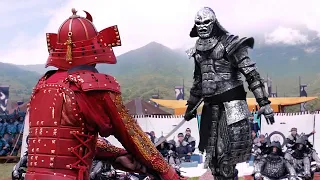 Duel à mort entre Keanu Reeves et le golem samouraï | SCÈNE DE COMBAT | 47 Ronin | Extrait VF