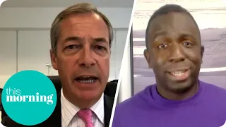 Nigel Farage Clashes With Political Campaigner Over Rule Britannia BBC Row | This Morning