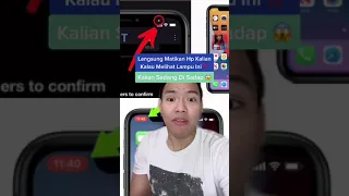 Langsung matikan Hp kalian kalau melihat lampu ini ‼️ Kalian di hack 😱 #Shorts #YouTubeShorts