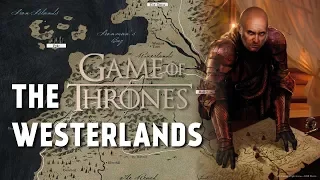 the Westerlands - Map Detailed (Game of Thrones)