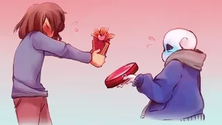 Sans, You promised Frisk to stop【 Undertale and Deltarune Comic Dubs 】