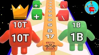 Satisfying Mobile Game / level up numbers 2048 vs join numbers 2048 Gameplay New Update Level