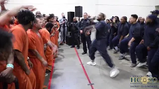 Kanye West visits Houston jail ahead of Lakewood Church appearance