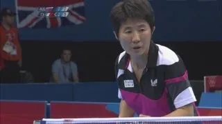 Table Tennis Women's Singles 2nd Round - Russian Fed. v Italy Replay -- London 2012 Olympic Games