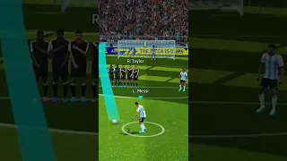 Messi curve fk 🐐 #efootball #efootball23 #messi #pes2021 #pes #shorts