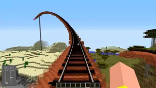 Minecraft Immersive Railroading Coaster