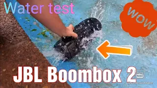 JBL Boombox 2 Water test - XXL Video!