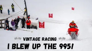 Vintage Racing At Jackson Hole // I Blew Up The 995!