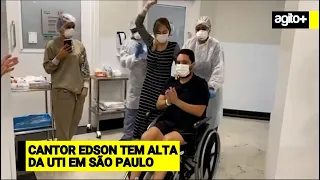 Cantor Edson recebe alta da UTI neste sábado (13)