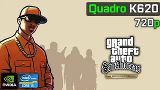 GTA: San Andreas - Definitive | NVIDIA Quadro K620 + I5 2500K | 720p, Low
