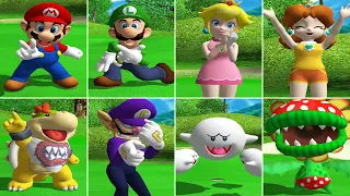 Mario Golf: Toadstool Tour - All Character Post-Hole Animations