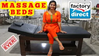 Buy Massage Bed Direct from Manufacturer | Salon Chair Manufacturer | Beauty Parlour Chairs