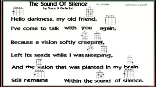 The Sound of Silence for Ukulele chords