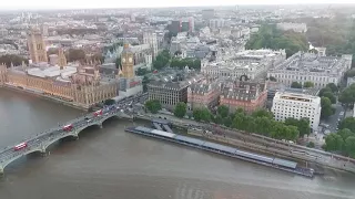 London eye 135 метров Колесо обозрения в Лондоне