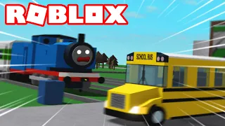 ROBLOX | MORE Trains Vs Cars Random Moments (MEMES)