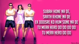 "Subha Hone Na De" - Desi Boyz (Lyrics /Lyric Video)