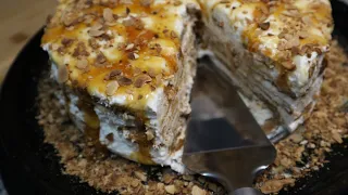 Bolo de Bolacha com Amêndoa