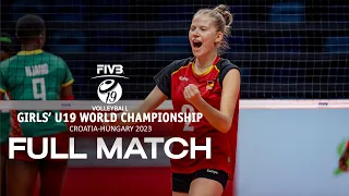 CHI🇨🇱 vs. GER🇩🇪 - Full Match | Girls' U19 World Championship | Playoffs 21-24