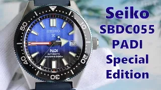 Обзор Seiko SBDC055 PADI / Красивейшие дайверы с сапфиром / Модель 2018 года