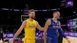 Domantas Sabonis Wins The 2021 NBA Skills Challenge