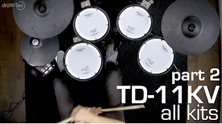 drum-tec presents: Playing all kits of the Roland TD-11KV electronic drum kit (PART 2/2)