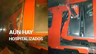 A siete días del accidente en el Metro de la Línea 3, aún hay hospitalizados