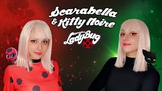 Miraculous Ladybug -Temporada 5: SCARABELLA & KITTY NOIR(Legends Never Die/Nunca morirás)Hitomi Flor