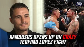 "I made the mistake there!" Kambosos opens up on Lopez fight | FOX Sports Australia