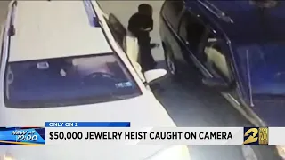 $50,000 jewelry heist caught on camera