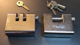 [339] Master Lock Armored Shutter Lock Picked