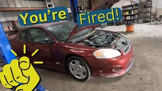 ANGRY TECHNICIAN! Customer Gets FIRED! Car kicked out! #repair #mechanic