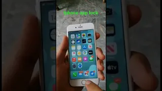 Iphone App lock 🍎#apple