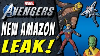 4 NEW Marvel's Avengers Characters Leaked By Amazon | Mar-vell, Rage, Leader & MACH-1!