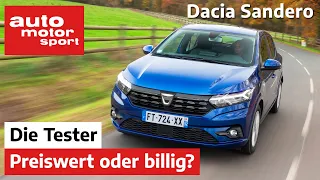 Dacia Sandero: Preiswert oder billig? - Test/Review | auto motor und sport