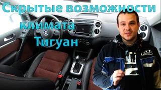 Скрытые возможности блока климата Tiguan