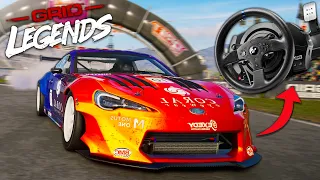 DRIFTING in GRiD LEGENDS on a WHEEL Feels.. Different