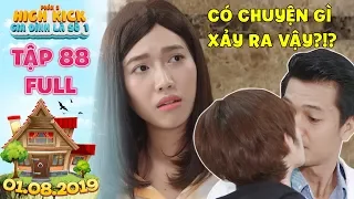 Gia đình là số 1 Phần 2 | tập 88 full: Diễm My thất thần khi phát hiện Tiến Sĩ hôn... trai lạ