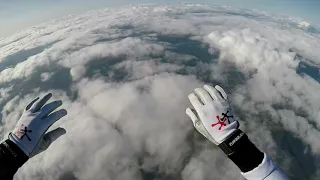 My skydiving in dz krutitcy , shilovo ; russia