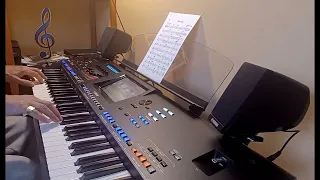 La dernière valse played on the Yamaha genos 2