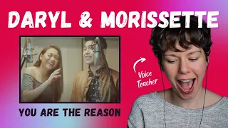 Voice Teacher Reacts to DARYL ONG & MORISSETTE AMON - You Are The Reason (Calum Scott Cover)