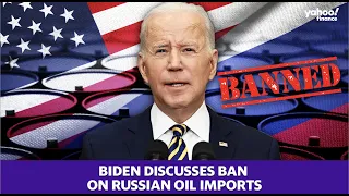President Biden announces ban on Russian oil imports