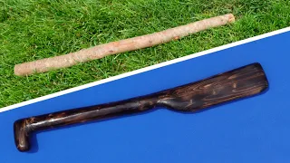 Homemade Natural Wooden Club