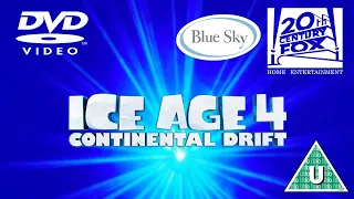 Opening to Ice Age 4: Continental Drift UK DVD (2012)