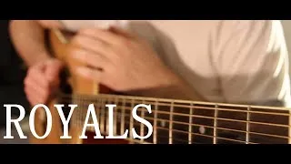 Lorde - Royals (fingerstyle guitar cover by Peter Gergely) [WITH TABS]